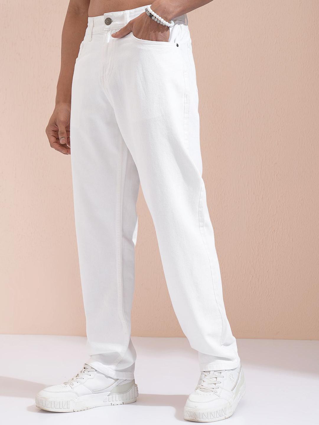 HIGHLANDER Men Relaxed Fit Light Fade Jeans