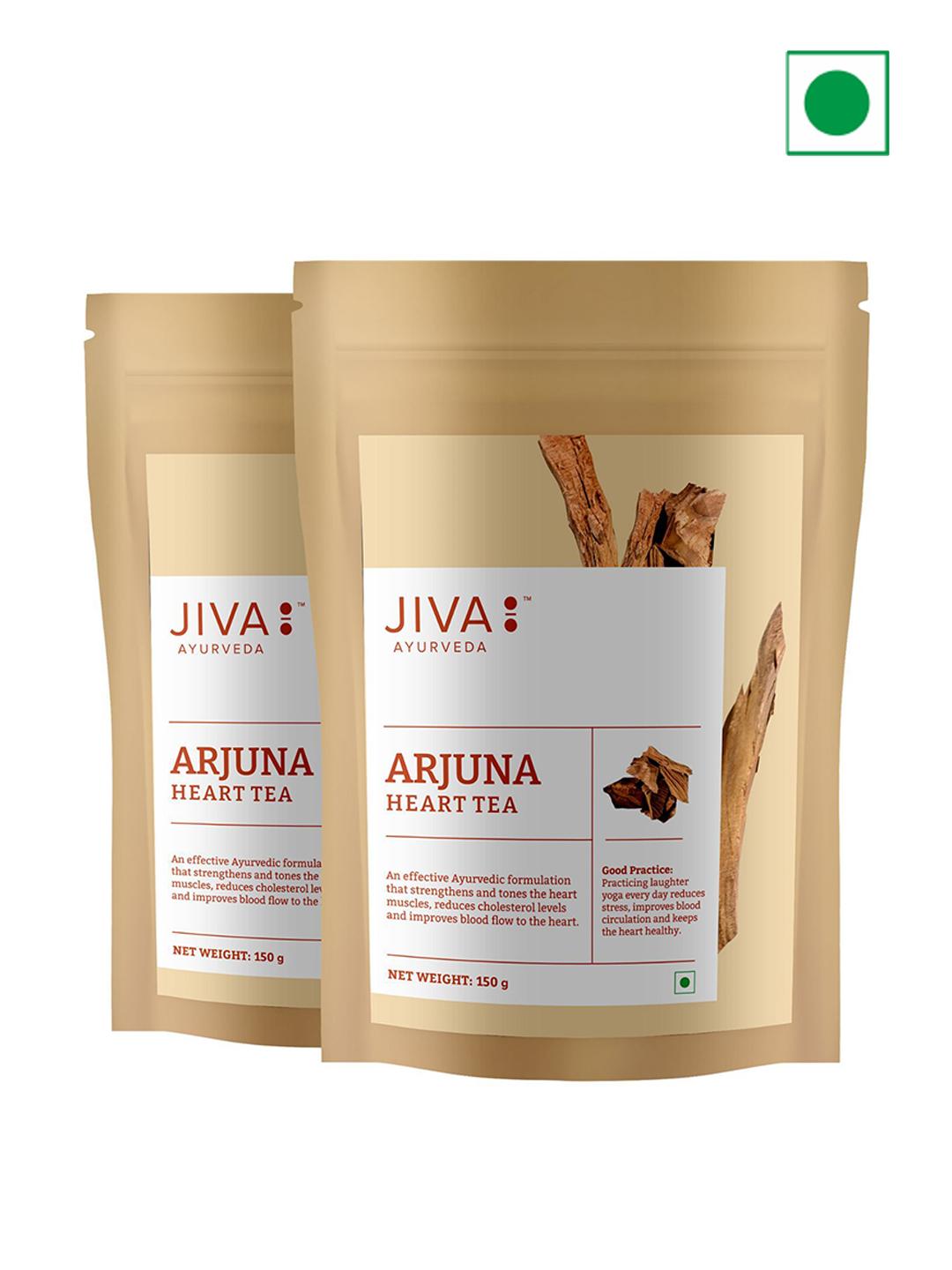 Buy Jiva Set Of Arjuna Tea Powder- 150g Each Tea for Unisex