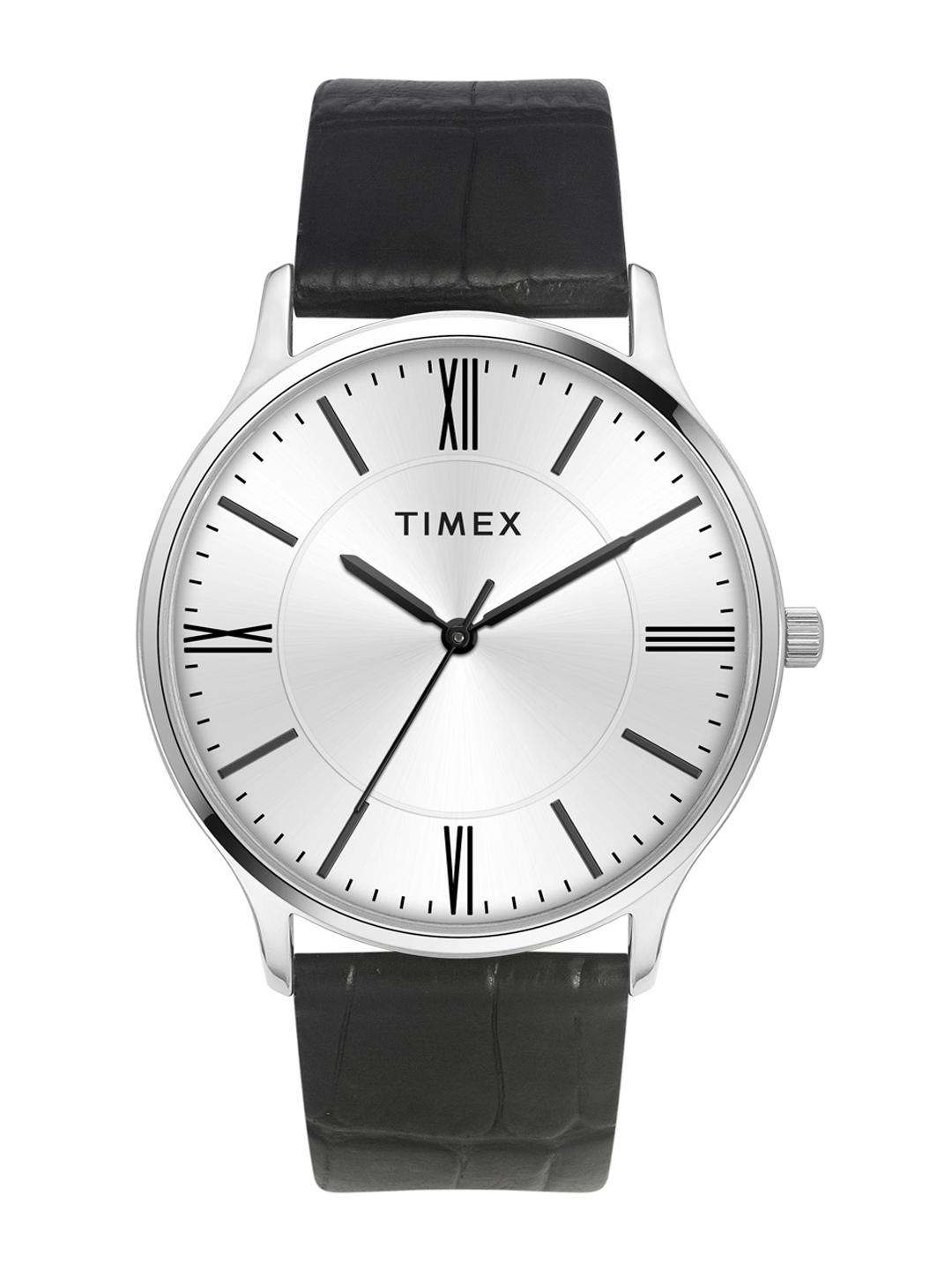 Buy Timex Men Dial Leather Straps Analogue Watch TWTG105SMU05