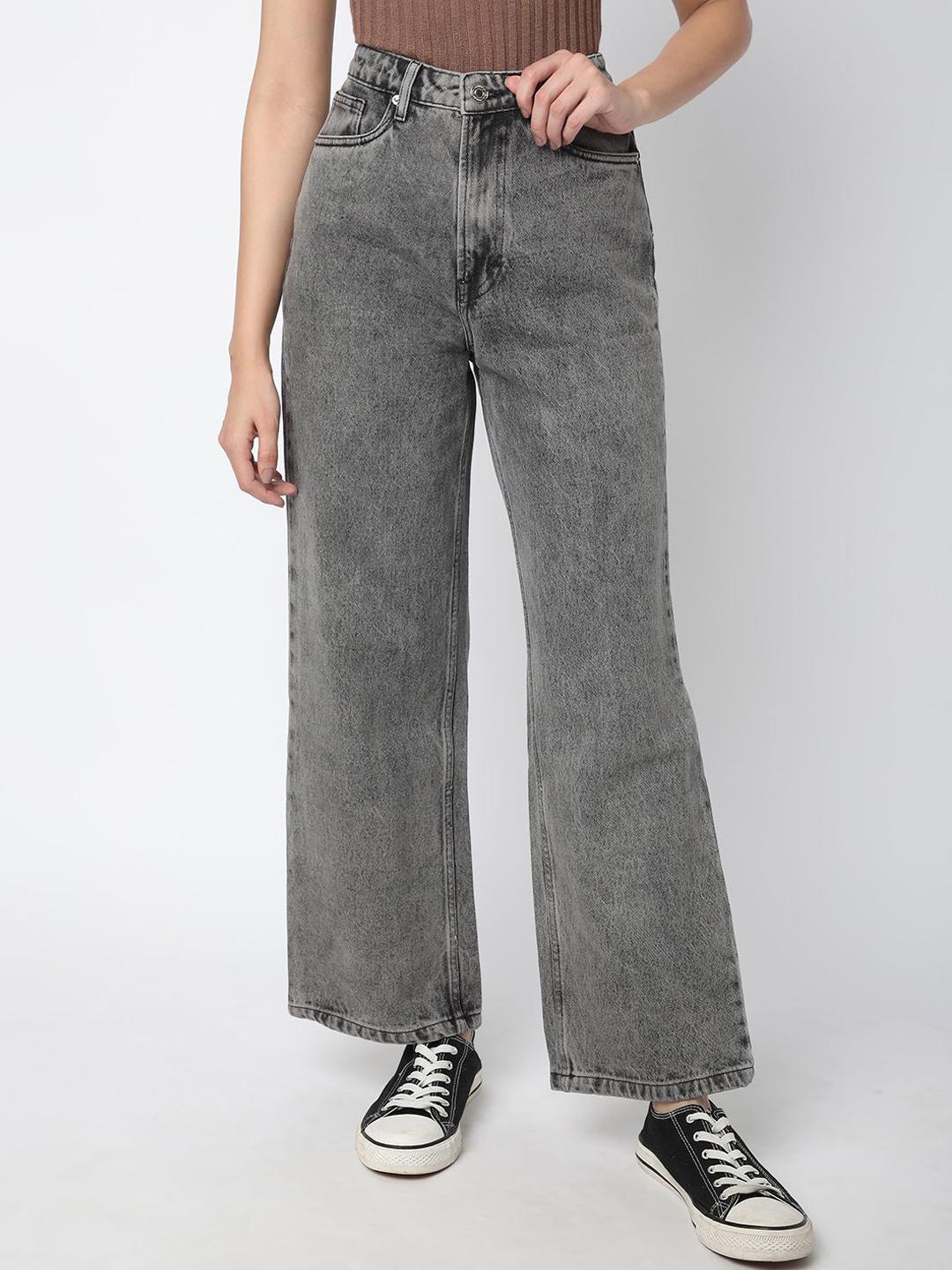 Buy R&B Women Relaxed Fit Mid-Rise Light Fade Jeans - Jeans for