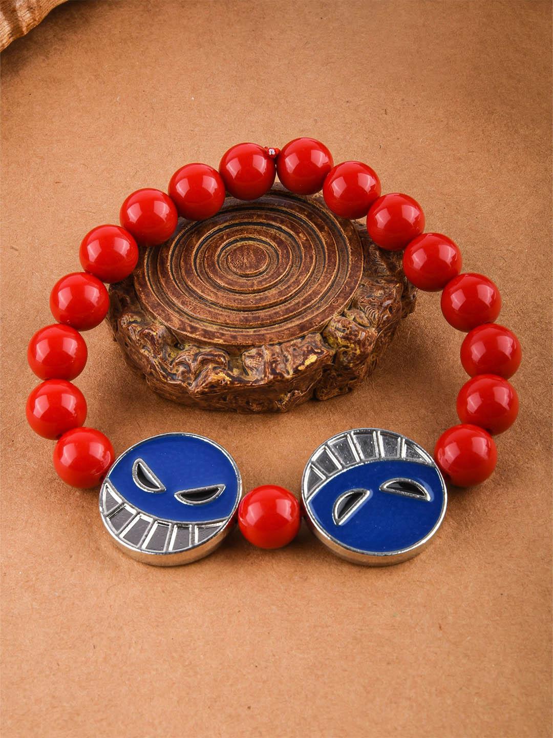Buy COMICSENSE Unisex One Piece Anime Ace Fire Fist Bracelet