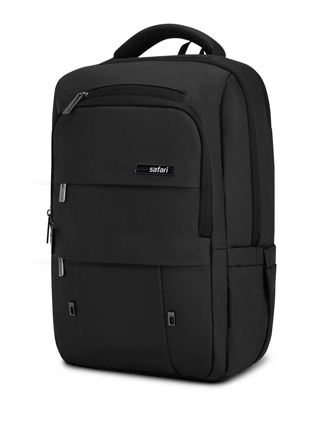Safari Elite 25L Unisex PU Formal Backpack with Laptop Compartment