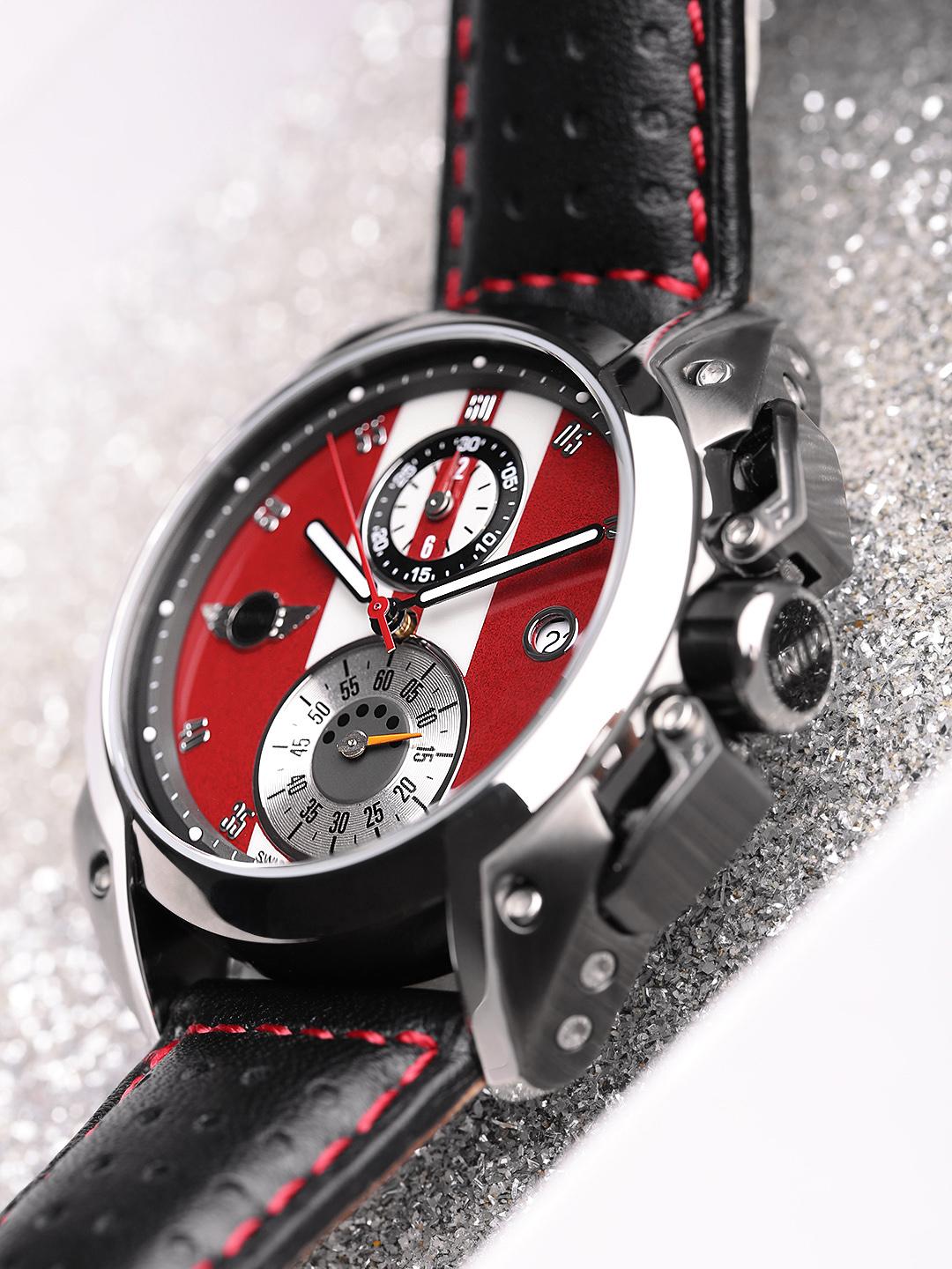 MINI COOPER Men Red Analogue Watch MINI08