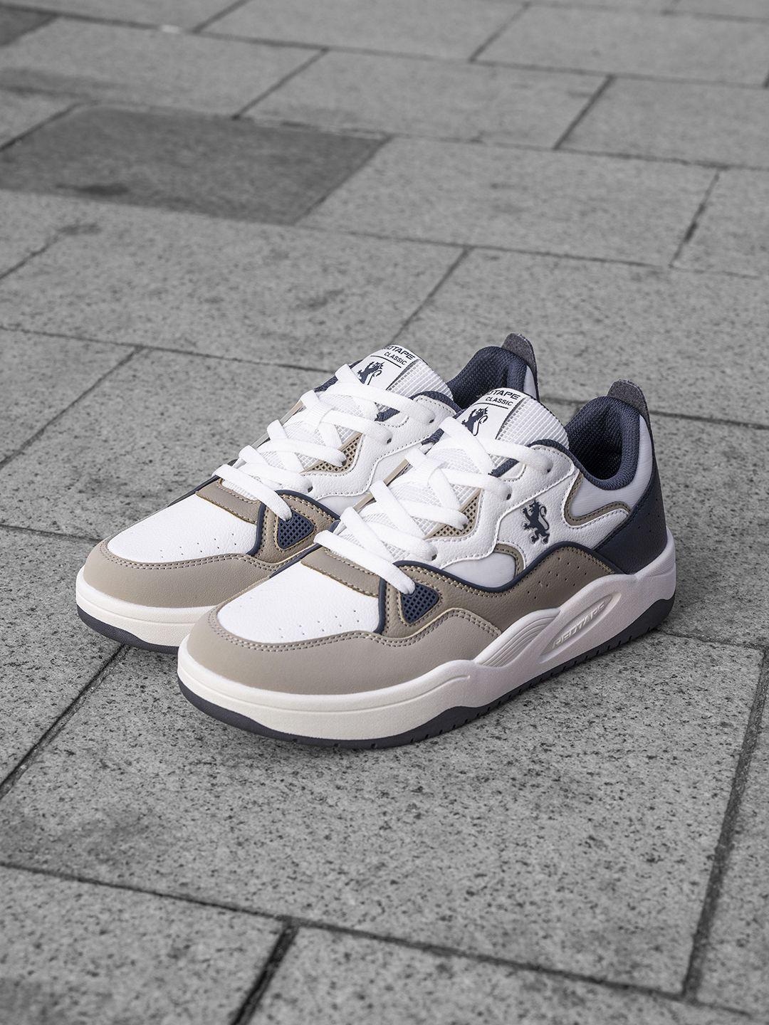 Red Tape Down Town Dapper Men Colourblocked Lace-Ups Sneakers