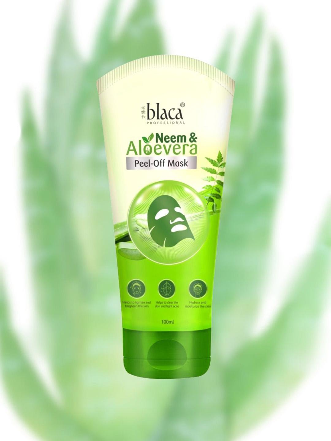 Buy blaca Set Of 2 Neem & Aloe Vera Peel Off Mask - 100 ml Each - Mask and  Peel for Unisex 33592196 | Myntra