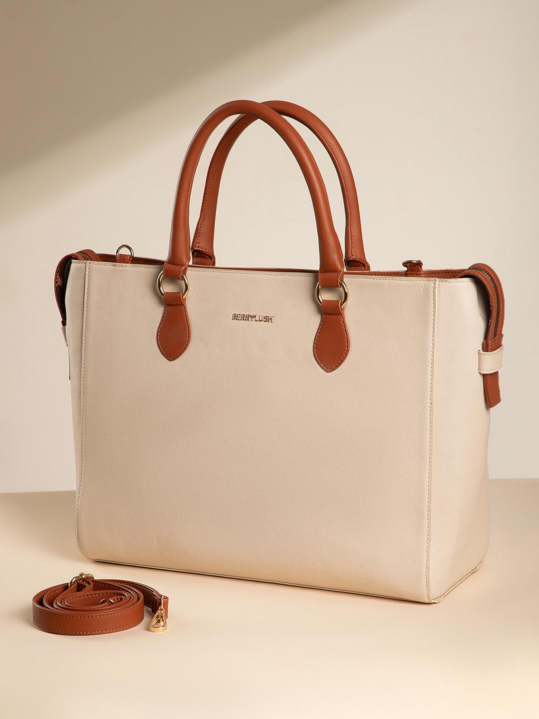 Berrylush Women PU Laptop Bag