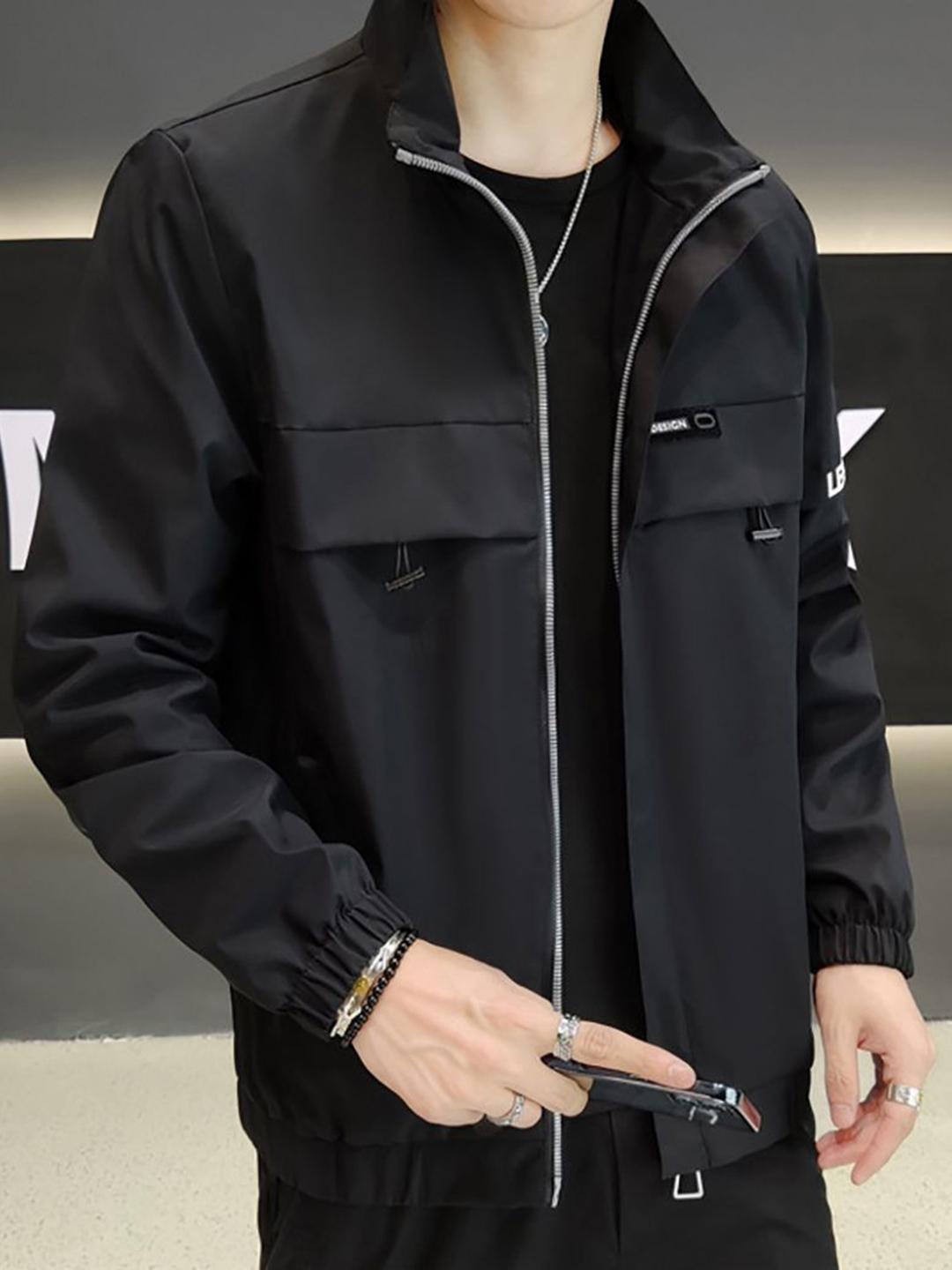 Buy StyleCast x Revolte Men Stand Collar Tailored Jacket - Jackets