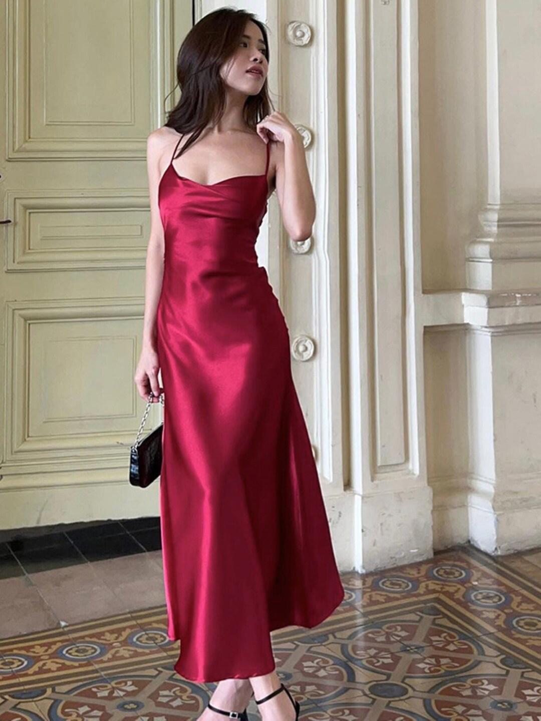 Y's Shoulder Strap Long Dress YE-D07-500