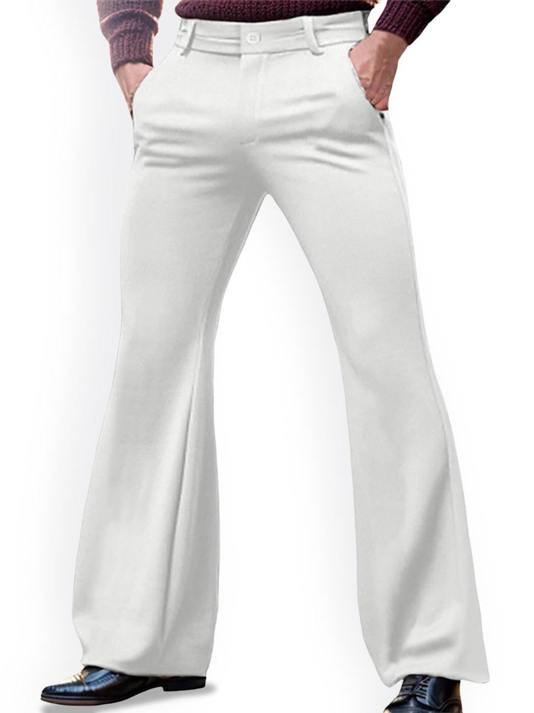 StyleCast x Revolte Men Easy Wash Mid-Rise Bootcut Trousers - Image 1