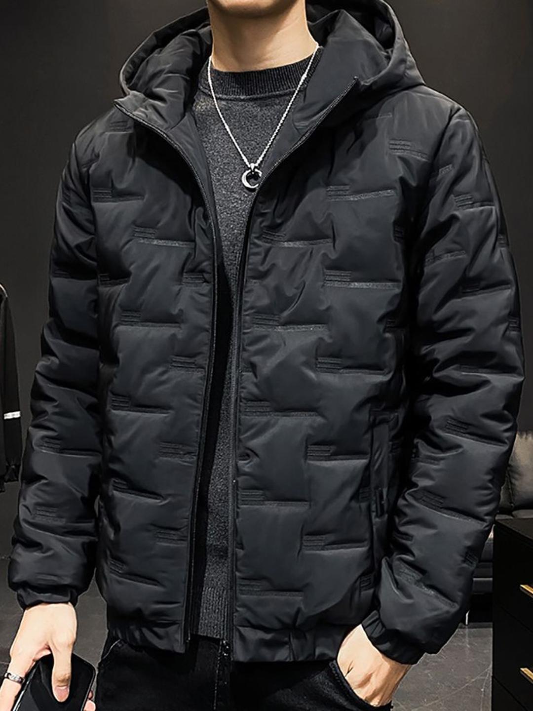 StyleCast x Revolte Men Hooded Puffer Jacket