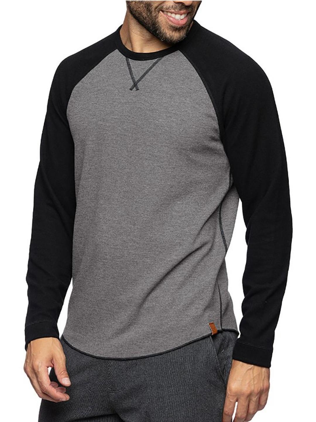 StyleCast x Revolte Men Colourblocked T-shirt - Image 1