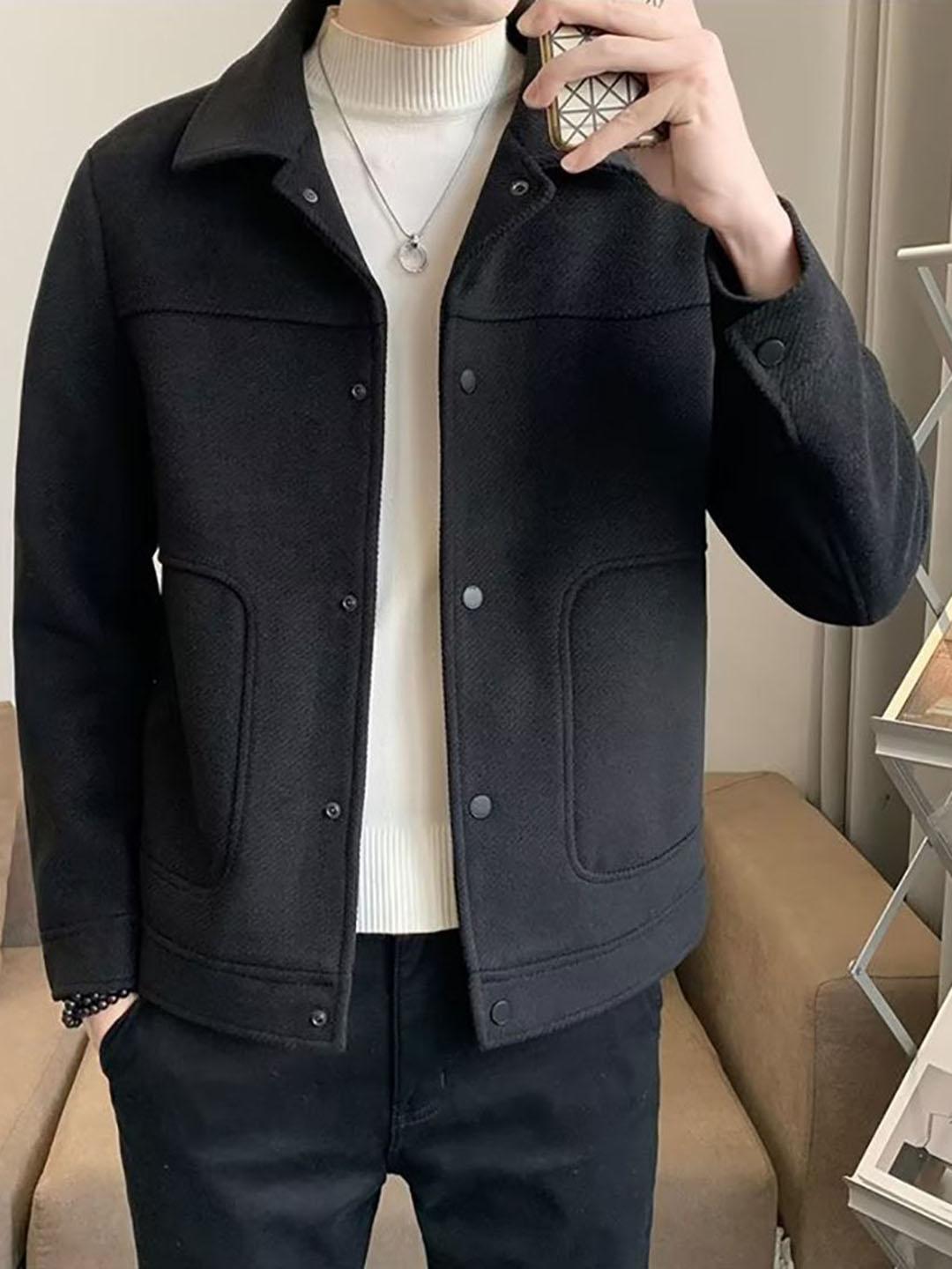 Buy StyleCast x Revolte Men Lapel Collar Insulator Tailored