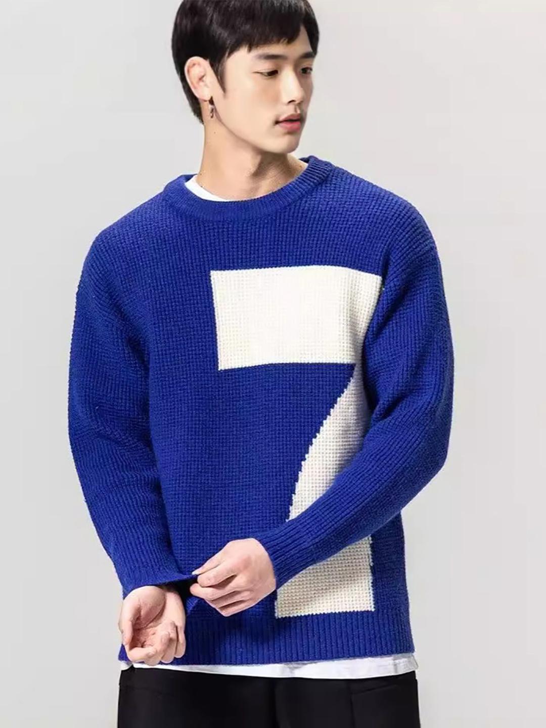 Buy StyleCast x Revolte Men Cable Knit Pullover - Sweaters for Men