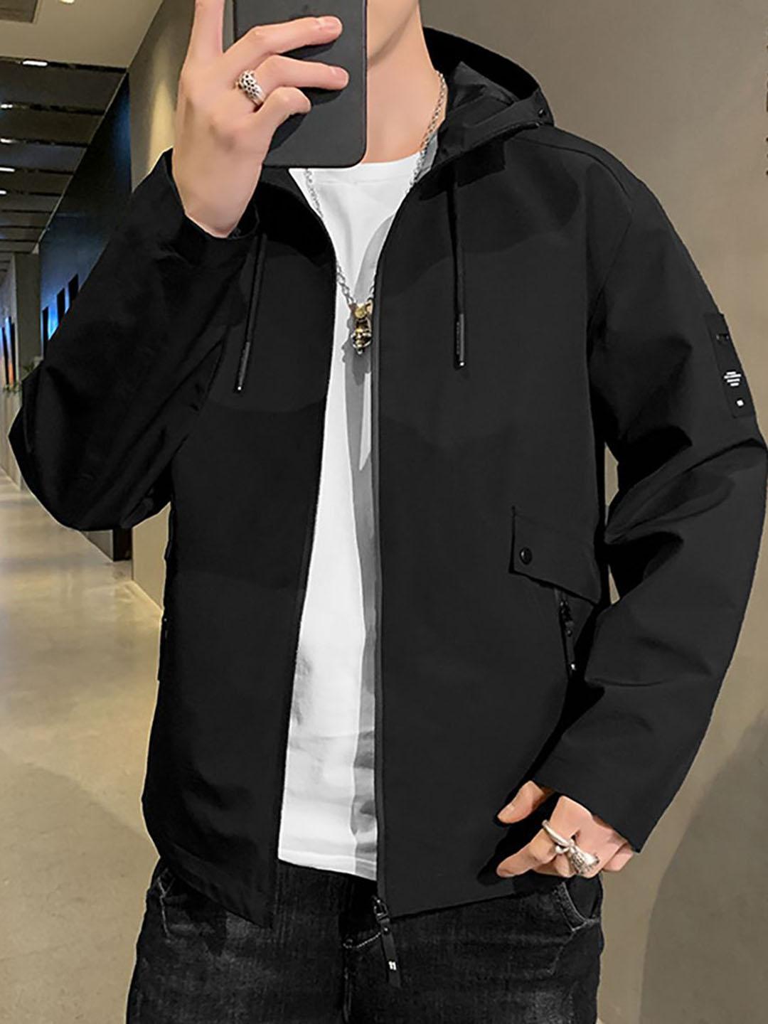 Buy StyleCast x Revolte Men Hooded Tailored Jacket - Jackets for