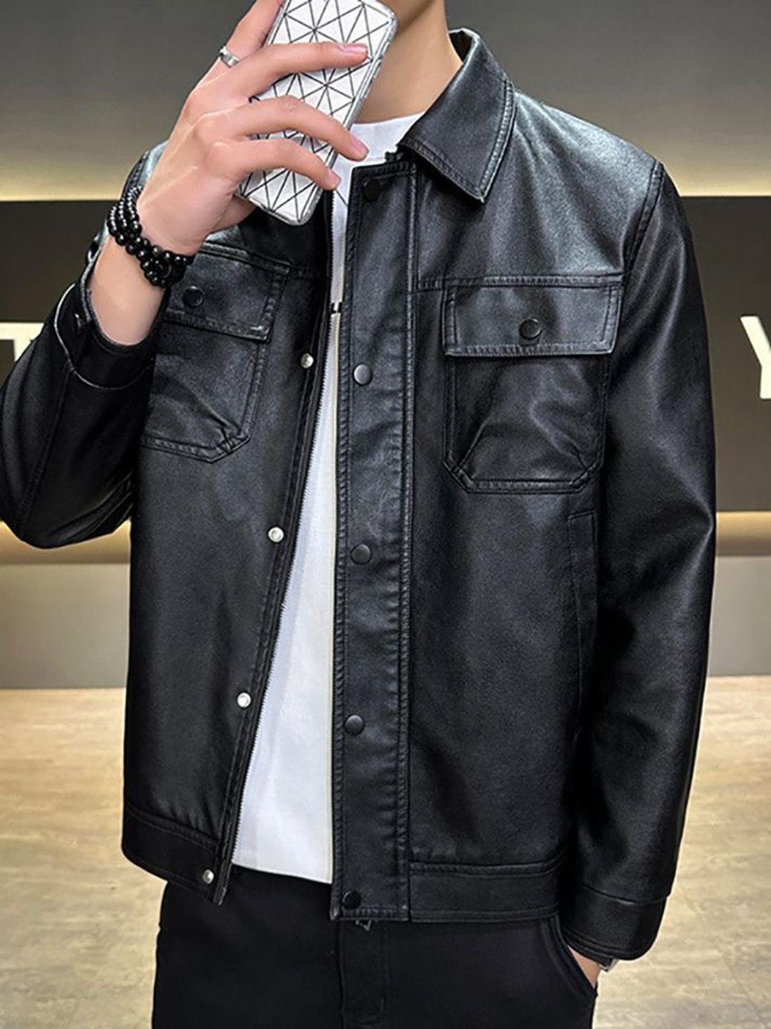 ジャケット・アウター C.M.M. Dear Leather Shirts Jacket XL ceJY5SIS_c9f66dedaf8d43ea81fbd