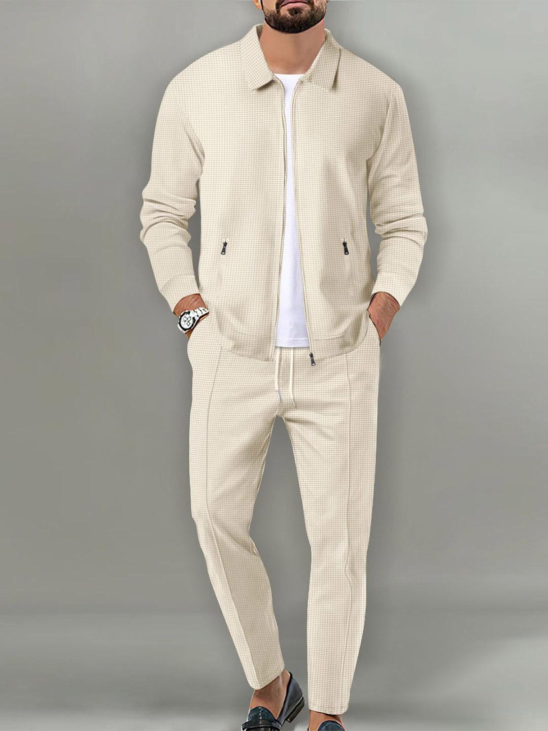 StyleCast x Revolte Shirt Collar Long Sleeves Shirt With Trouser - Image 1