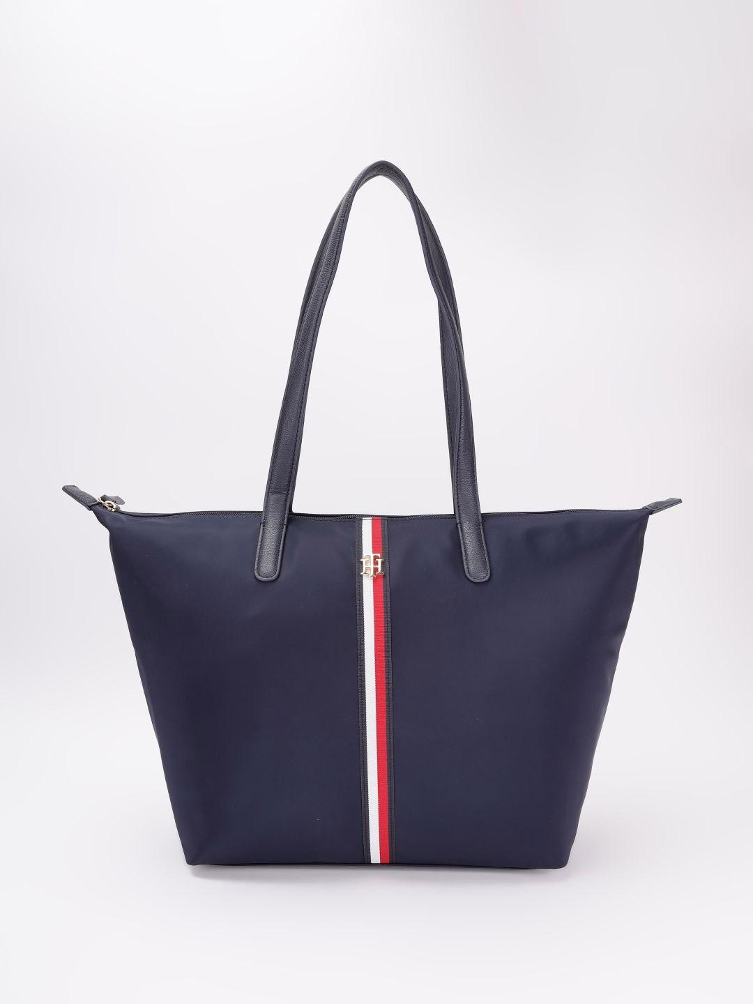 Buy Tommy Hilfiger Women Solid Shopper Tote Bag Handbags for - Main Image