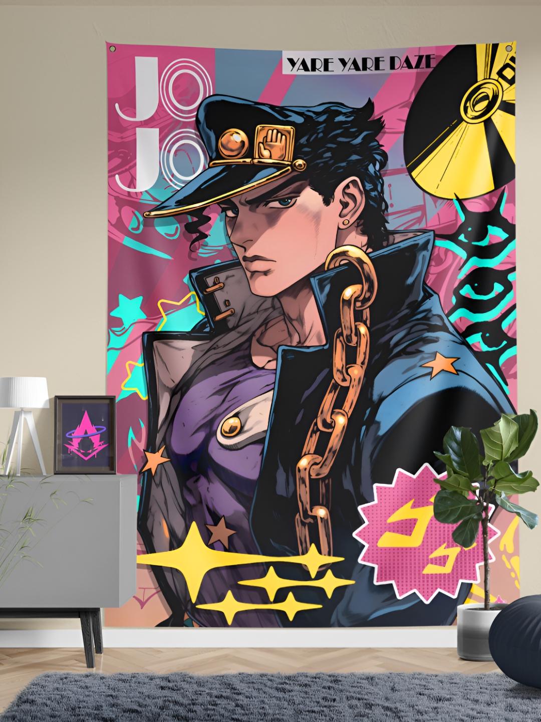 ※JOJO☆※ Buy COMICSENSE Blue & Pink Jojo Bizarre Adventure Star Anime