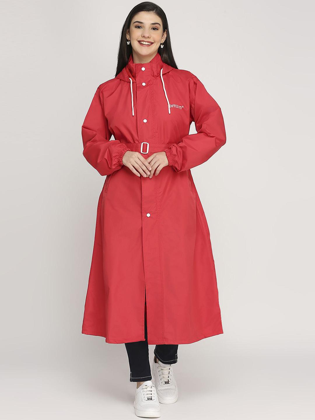 Buy Citizen Classics Rubberised Long Coat Travel Friendly Raincoat