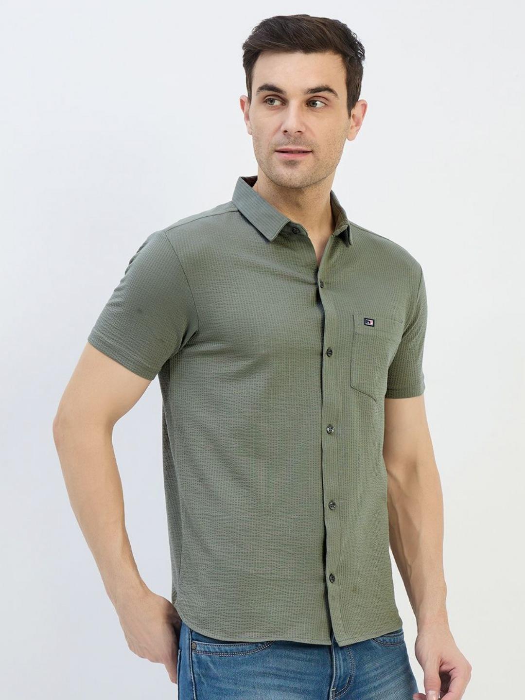 ARRAY Men Polo Collar Pockets T-shirt