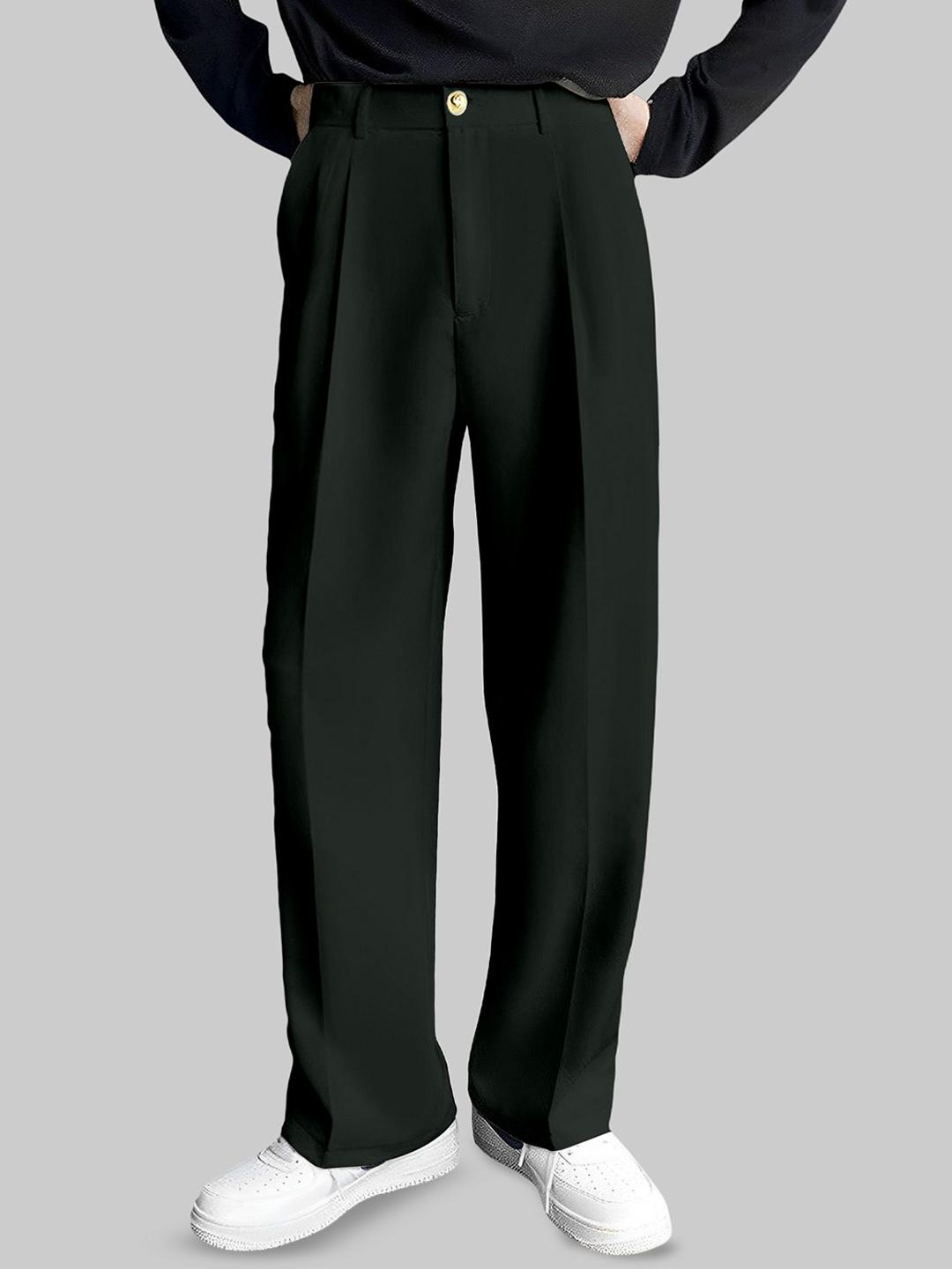FTX Men Relaxed Fit Pleated Korean Trousers - Image 1