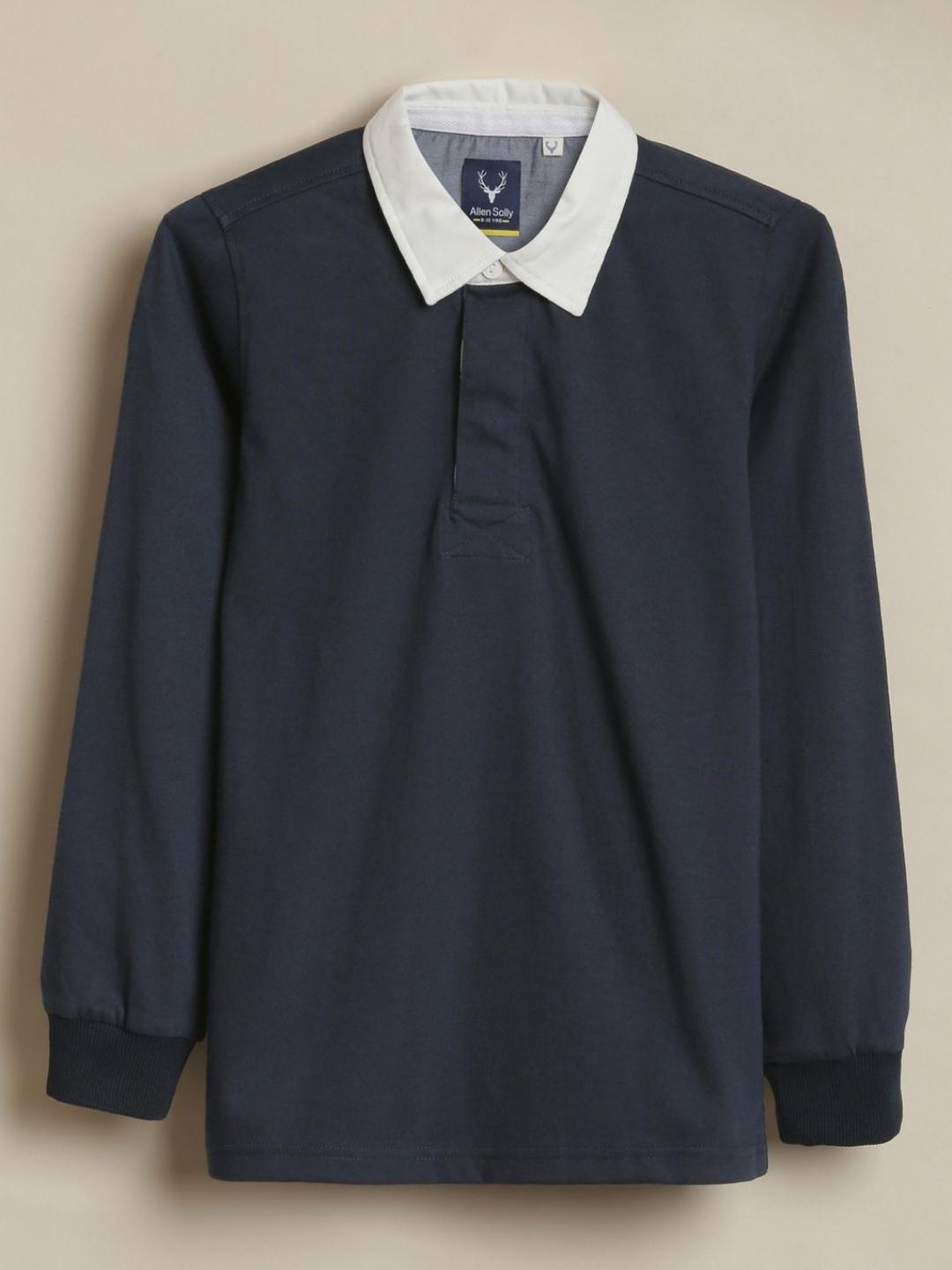 Allen Solly Junior Boys Polo Collar Long Sleeves T-shirt - Image 1