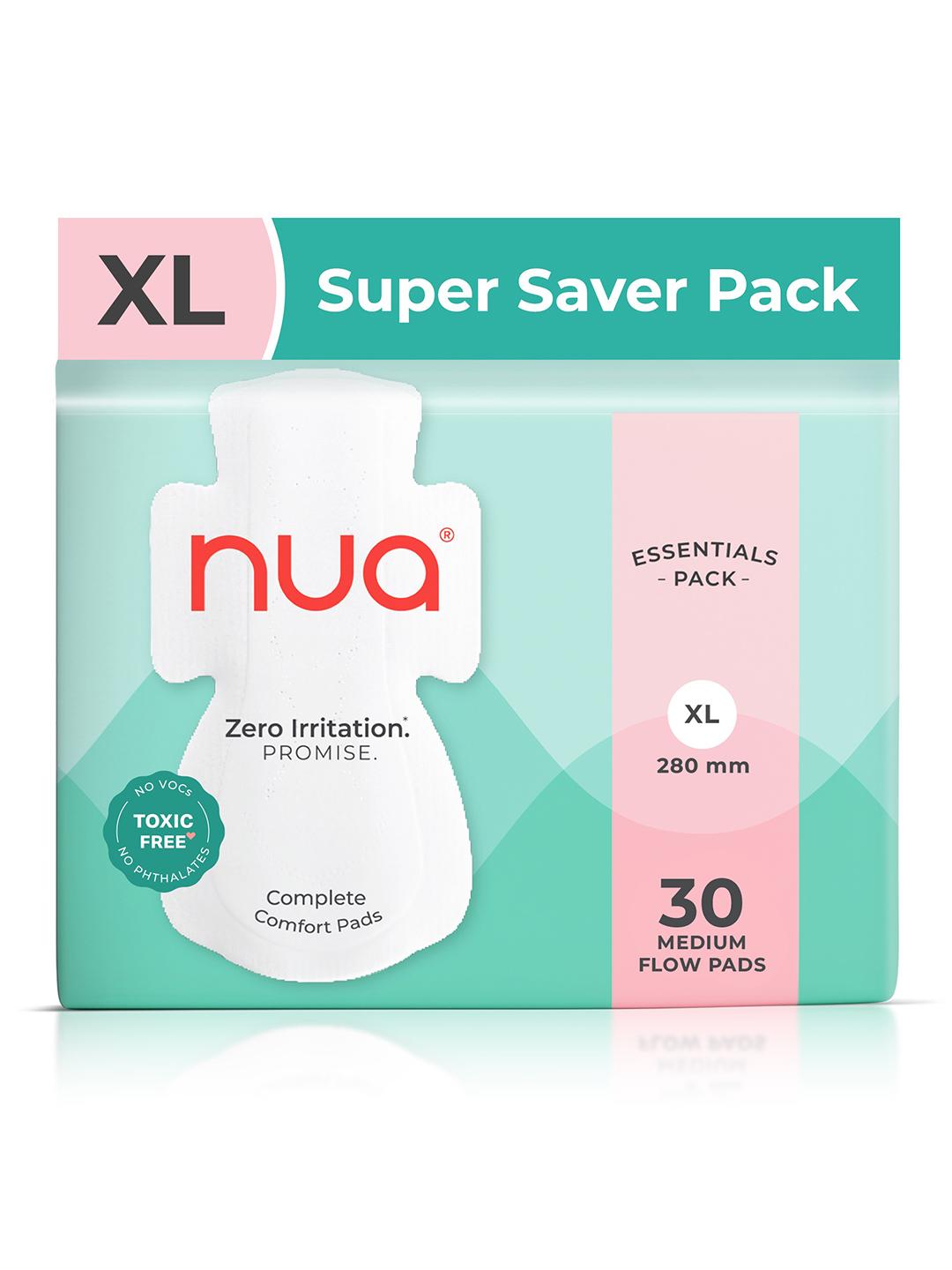 Nua Complete Comfort 30 Medium Flow Pads - Image 1