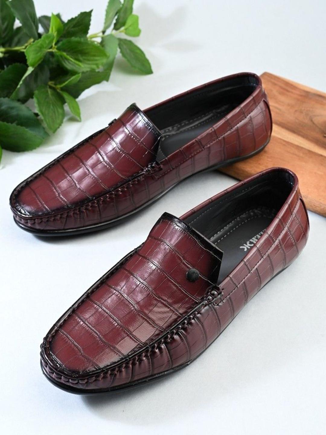 Killer Men Textured Penny Loafers