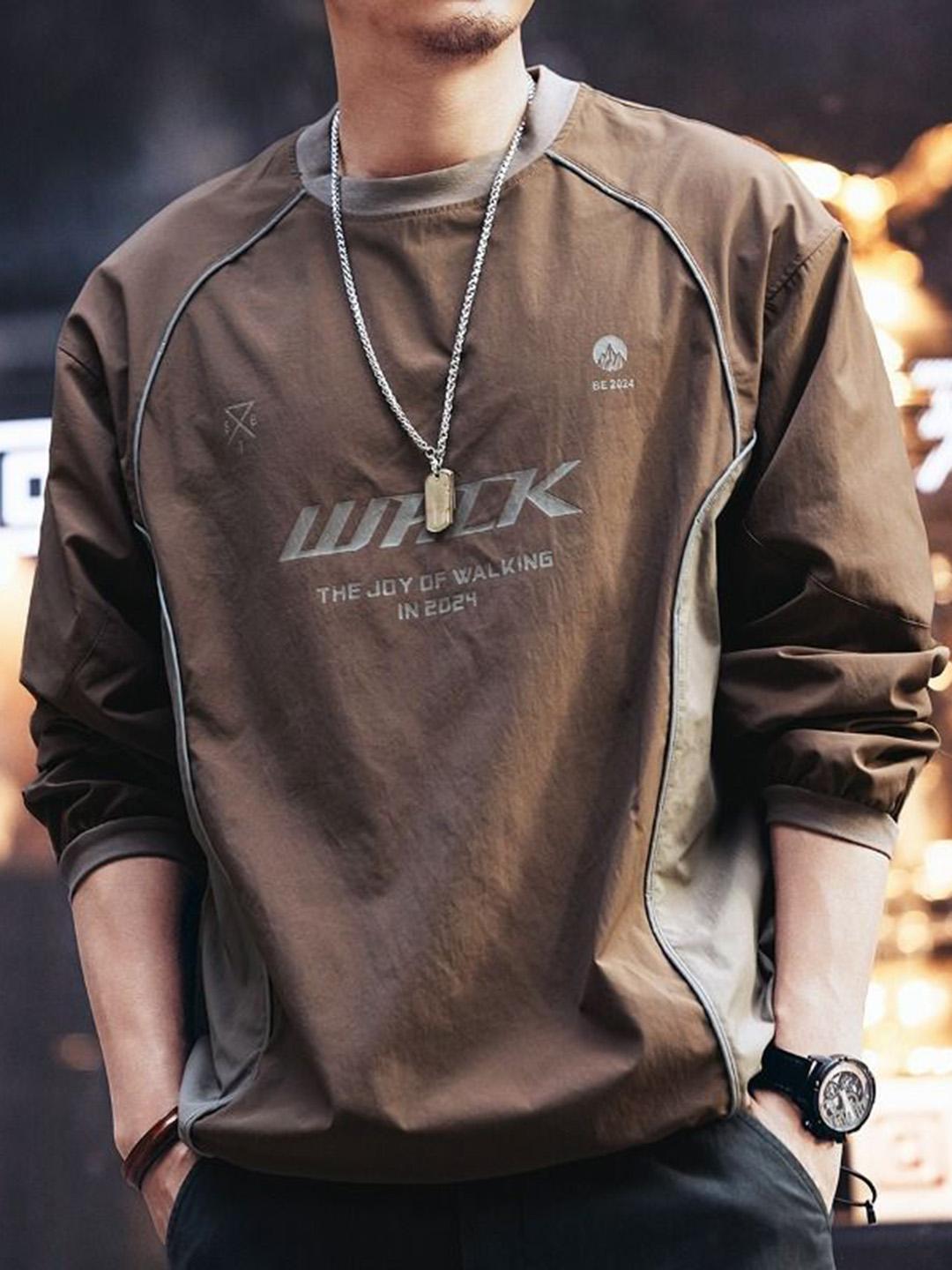 StyleCast x Revolte Men Typography Printed T-Shirt