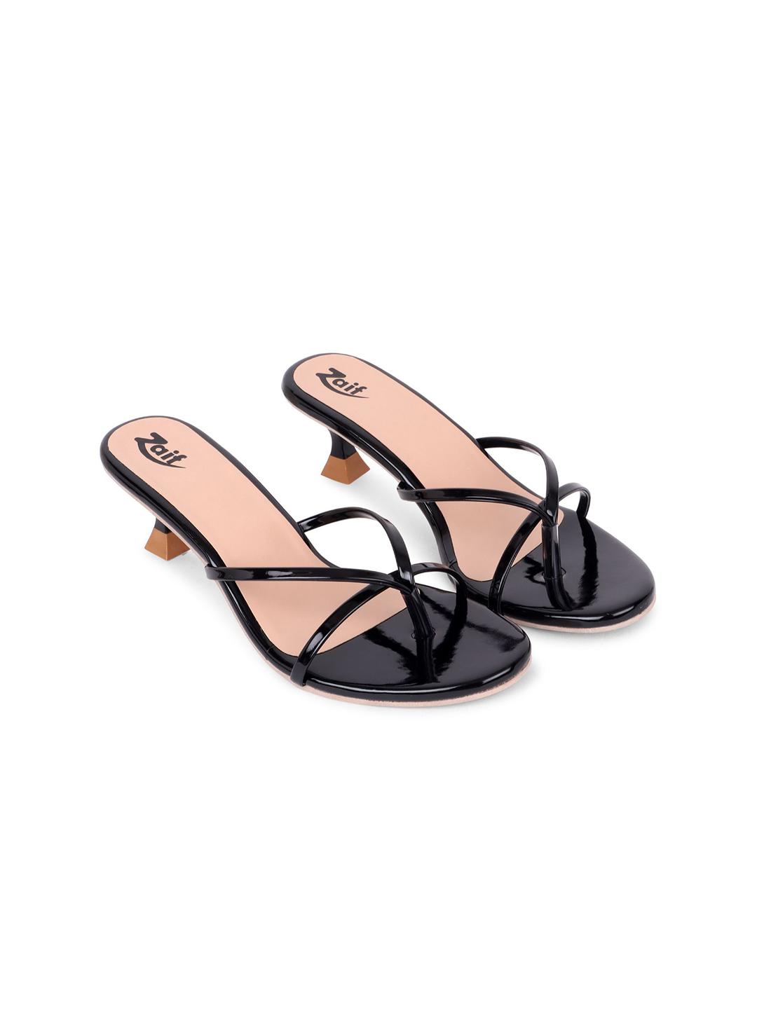 ZAIF Women Kitten Heels Sandals - Image 1