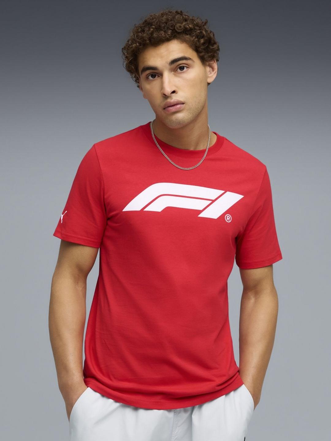 F1 Essentials Logo Men Regular Fit T-shirt by PUMA Motorsport