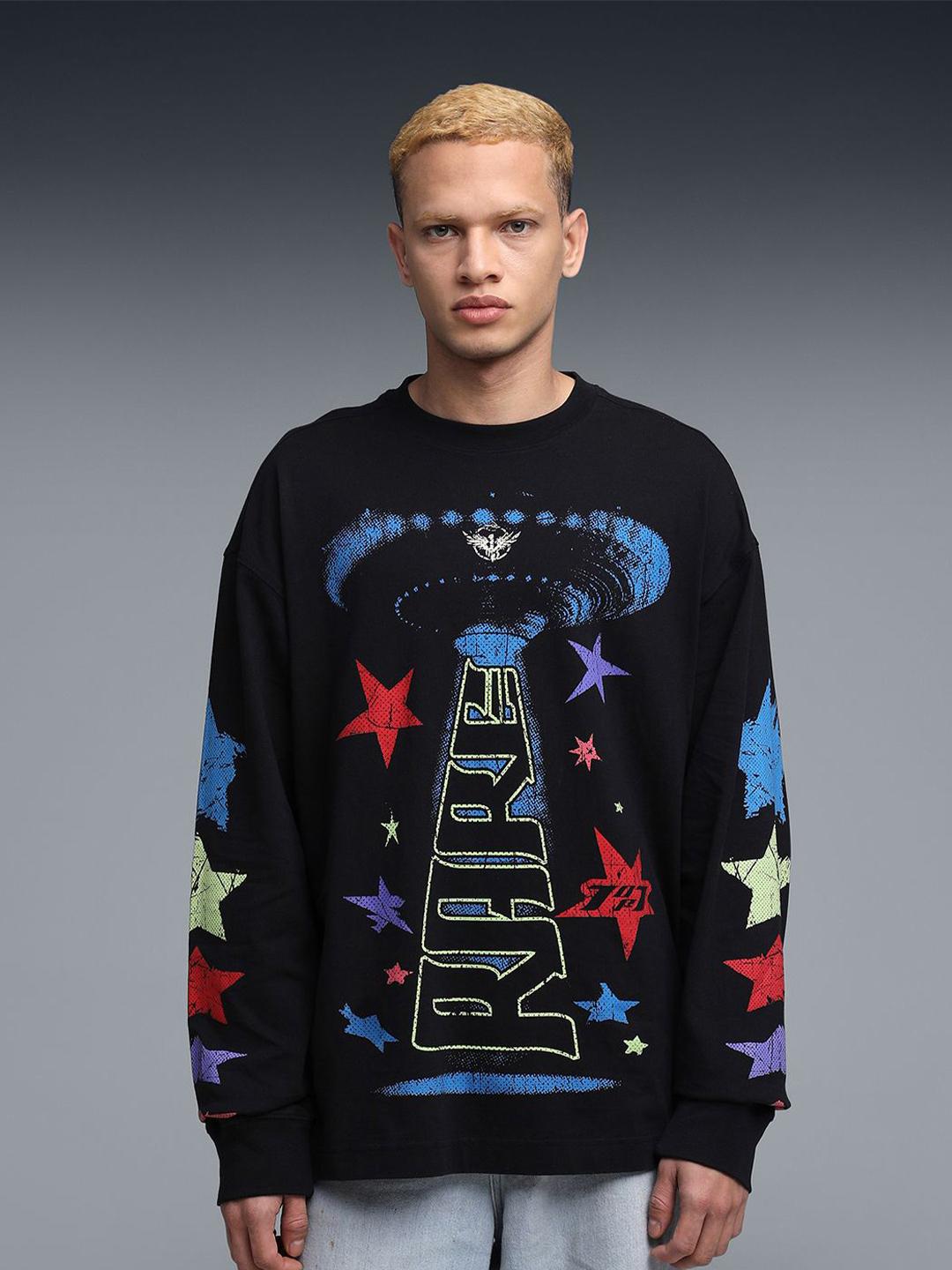 Buy Puma Men MELO X STAR VISION Oversized Long Sleeve Tee