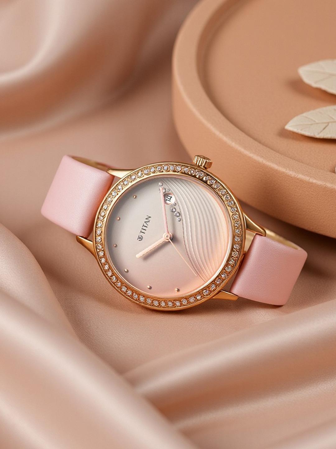 Leather Strap Titan Wrist Watch Amazon Titan Neo Workwear Mens