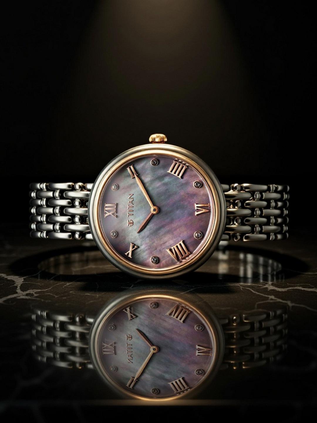 マリアⅡ Buy Titan Aura Quartz Analog Multicolour Mother Of Pearl Dial