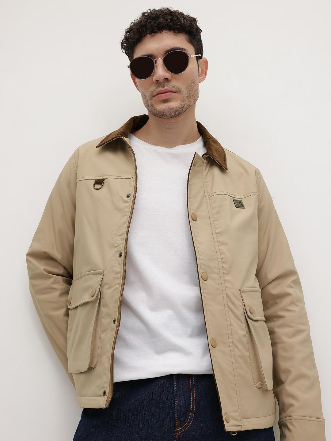 Roadster Life Co. Spread Collar Padded Jacket - Image 1