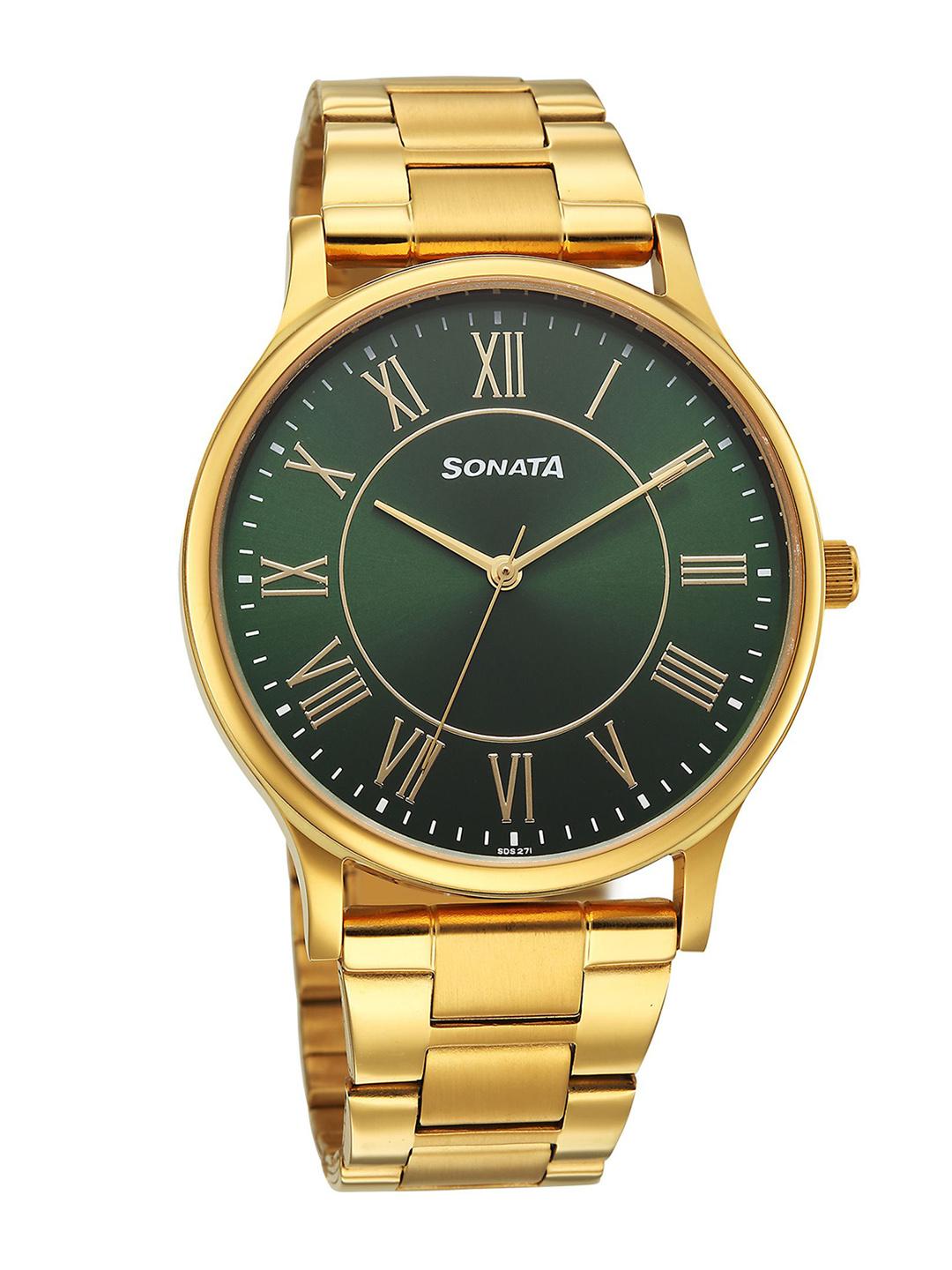 Sonata Men Traditional Essentials Analogue Watch 77105YM07W