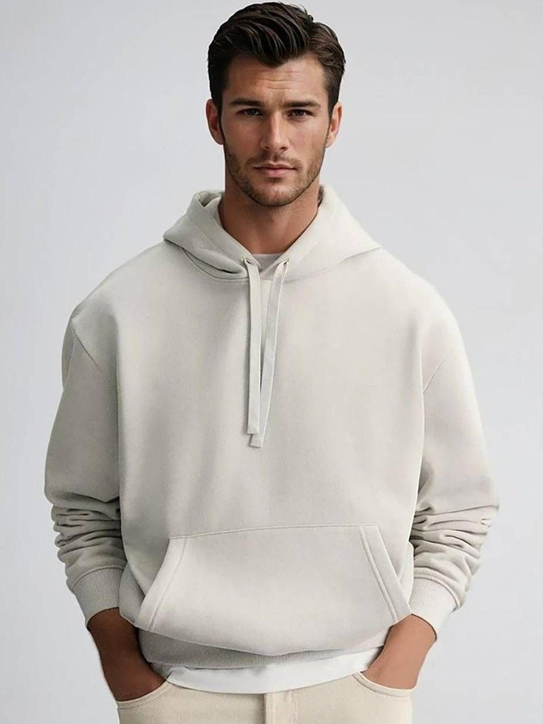 Kotty Hooded Long Sleeves Cotton Pullover - Image 1