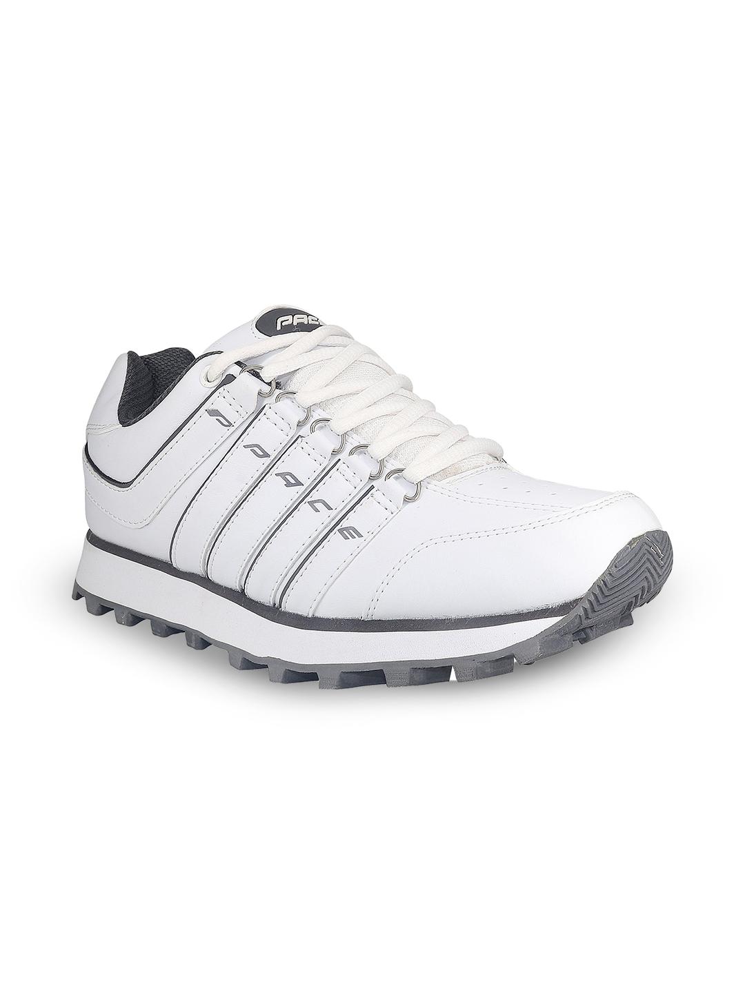 Buy Lakhani Vardaan Men White Lace Up Casual Walking Shoes