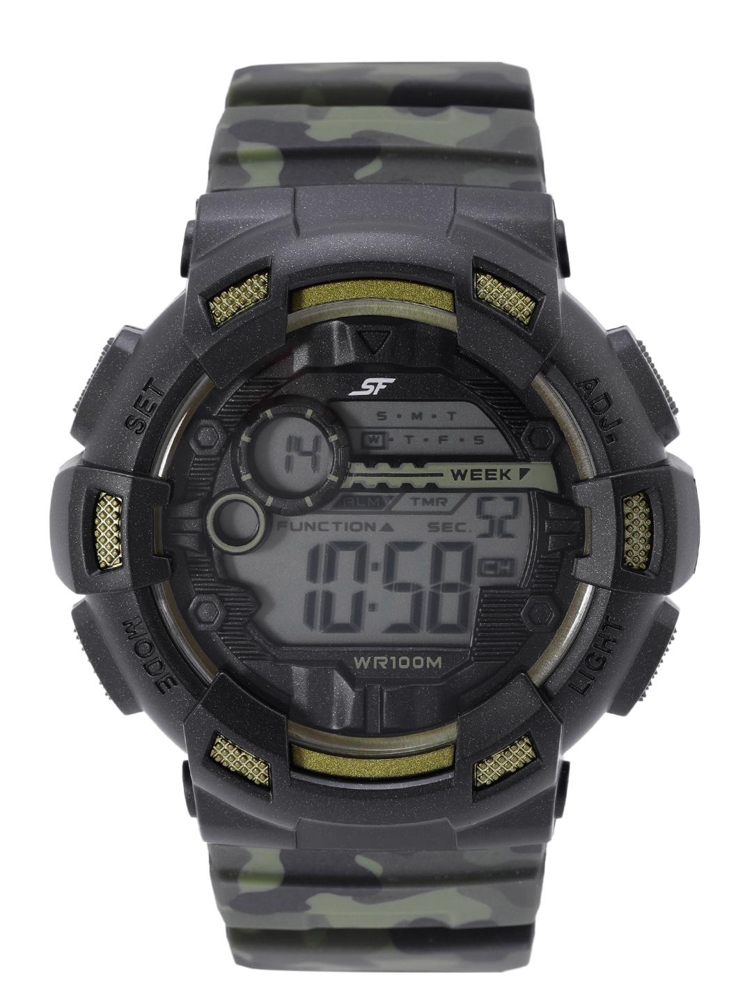 Sonata Men Carbon Series Digital Watch - NK77053PP02 - Image 1