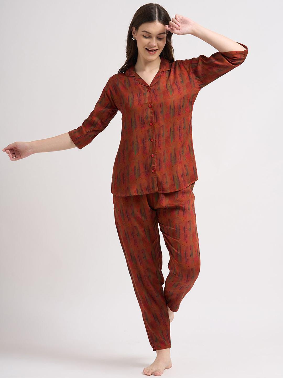 Buy Juliana Dream Women Printed Night suit - Night suits for Women