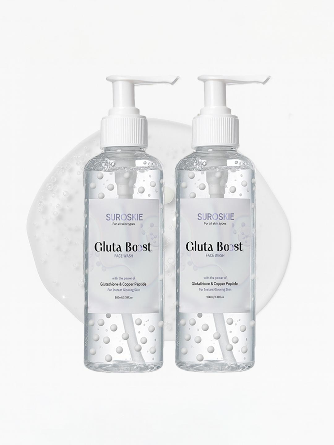 glutathione ed Buy SUROSKIE Pack of 2 Gluta Boost & Niacinamide Face Wash 200ml - Face Wash and Cleanser for Unisex 35530140 vitamin b12 injections woodland bioactive peptides BPC-157:5mg
