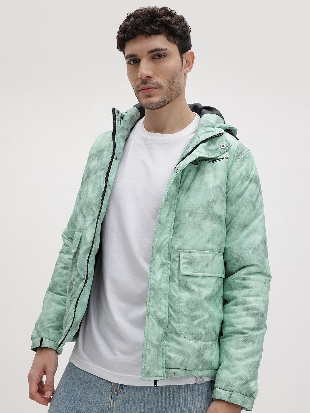 Roadster Tie and Dye Padded Jacket - Image 1