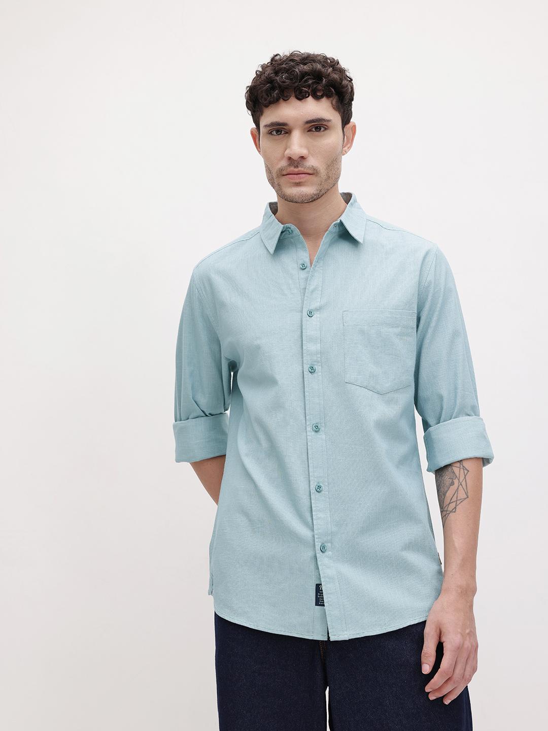Roadster Pure Cotton Casual Shirt - Image 1