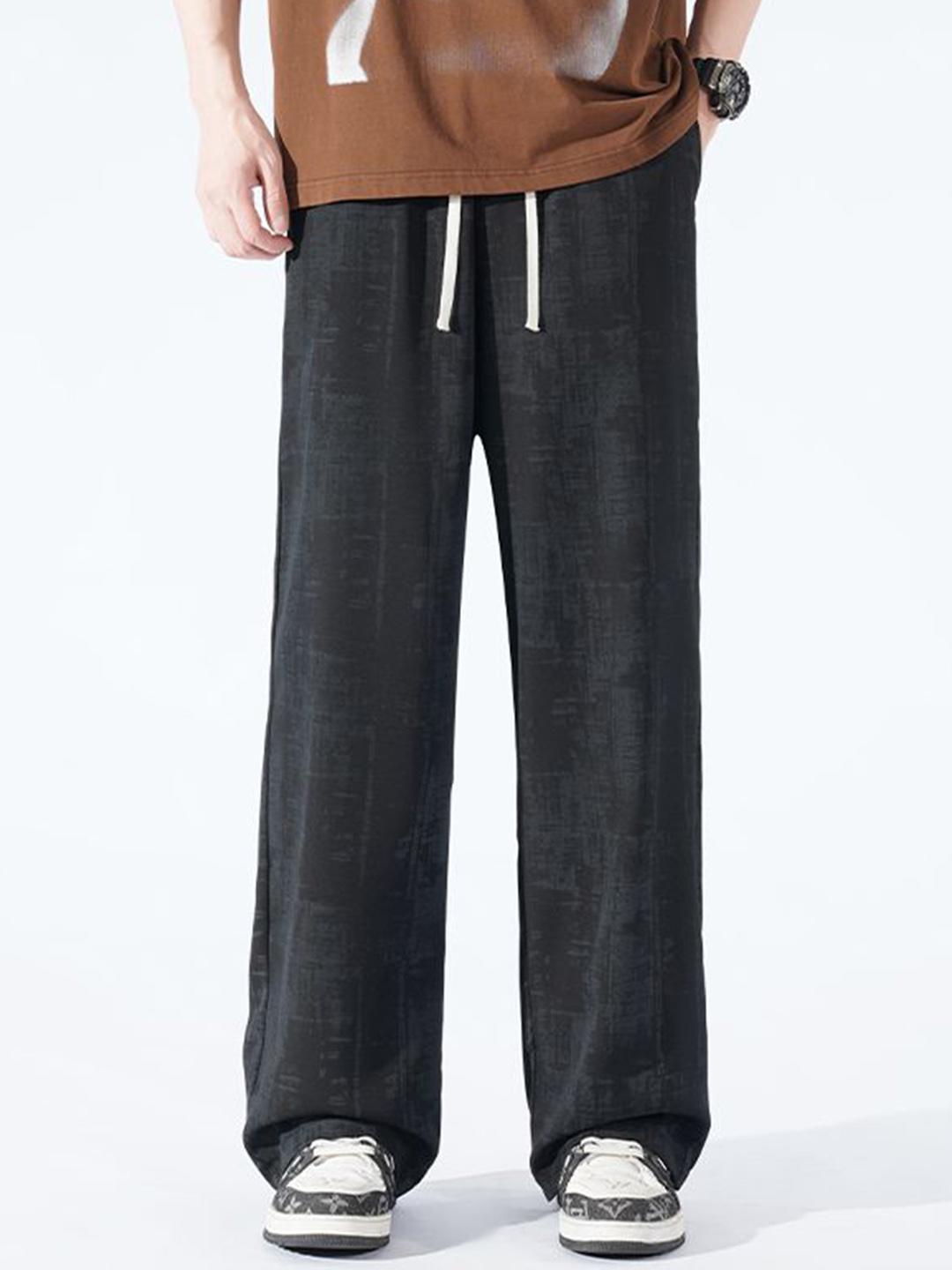 StyleCast x Revolte Men Regular Fit Mid-Rise Trousers