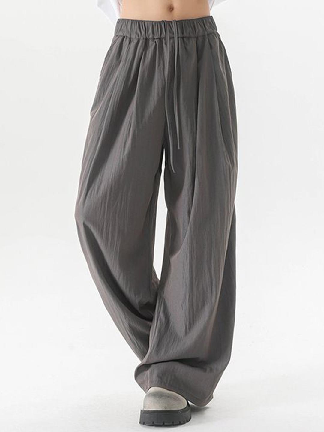 StyleCast x Revolte Men Loose Fit Easy Wash Trousers