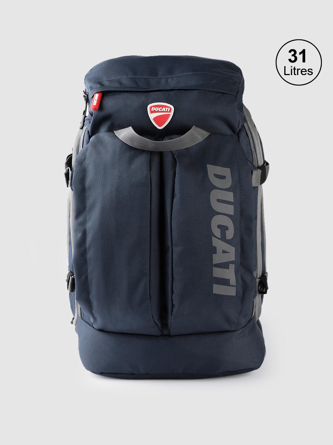 Buy Ducati Unisex Bikers Backpack With Compression Straps 31L