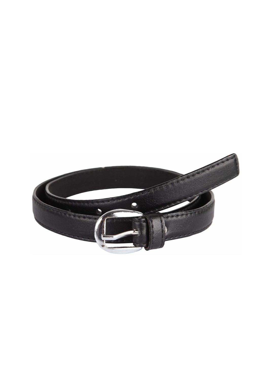 SHOPGLOBAL Men Leather Slim Belt - Image 1