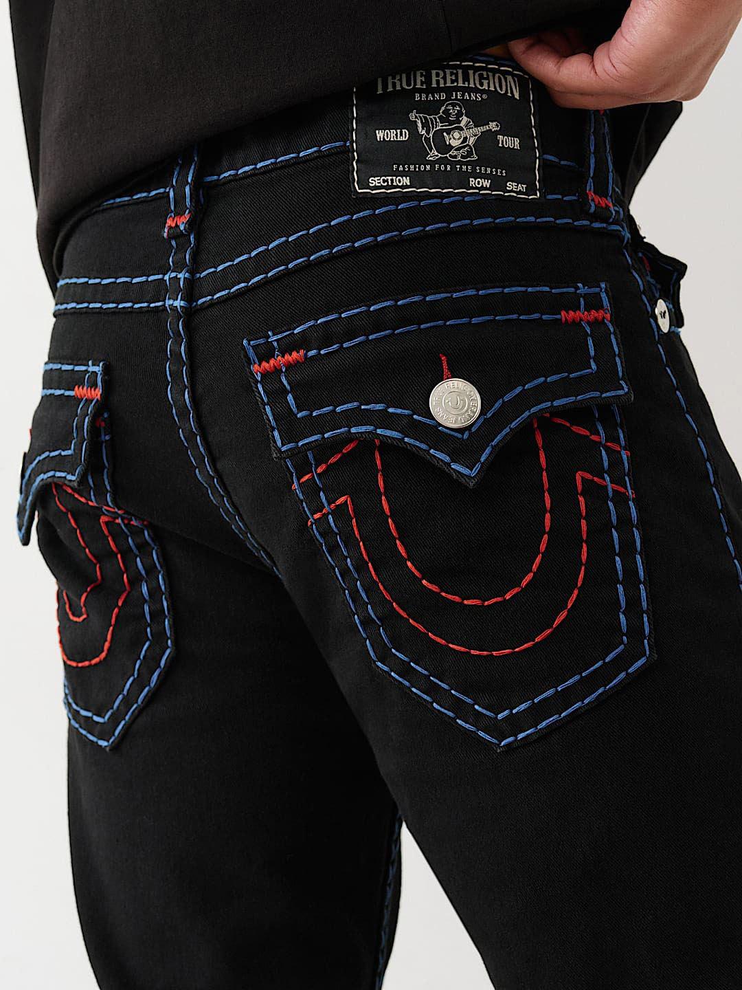 Buy True Religion RICKY Super T Men Straight Fit Mid-Rise Jeans