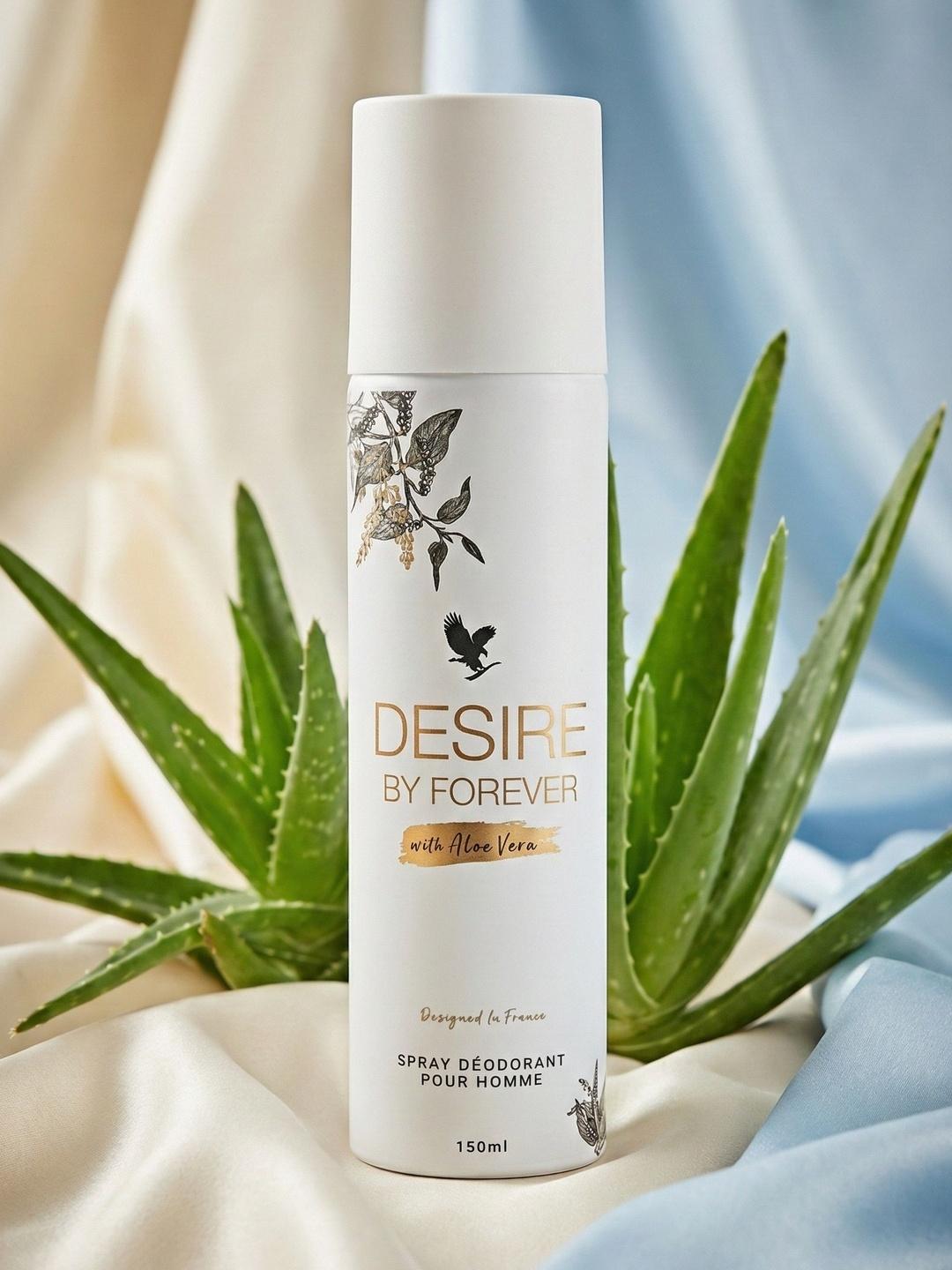 Buy FOREVER Desire Pour Homme With Aloe Vera Spray Deodorant- 150ml -  Deodorant for Women 38541915 | Myntra