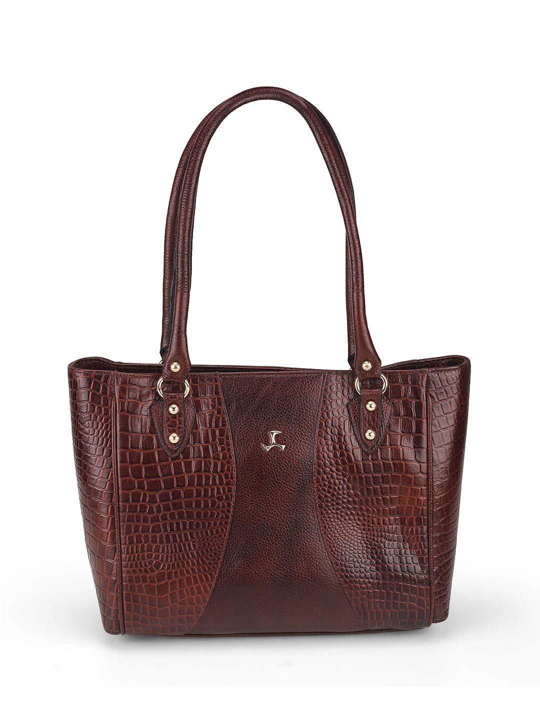Buy Mochi Textured Leather Structured Tote Bag - Handbags for
